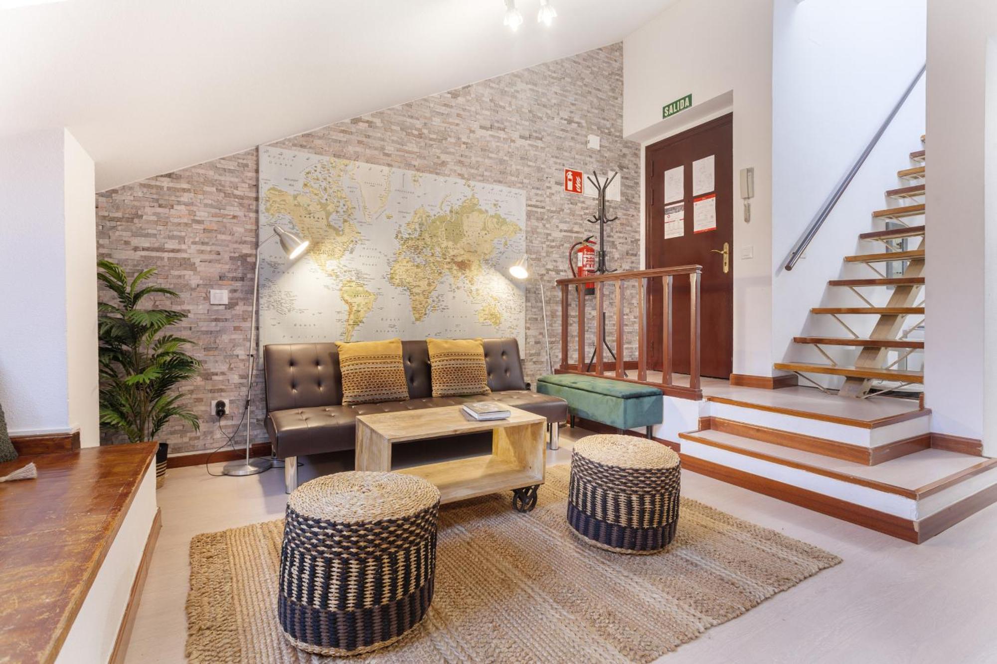 Apartamento Tribeca Duplex En Мадрид Екстериор снимка