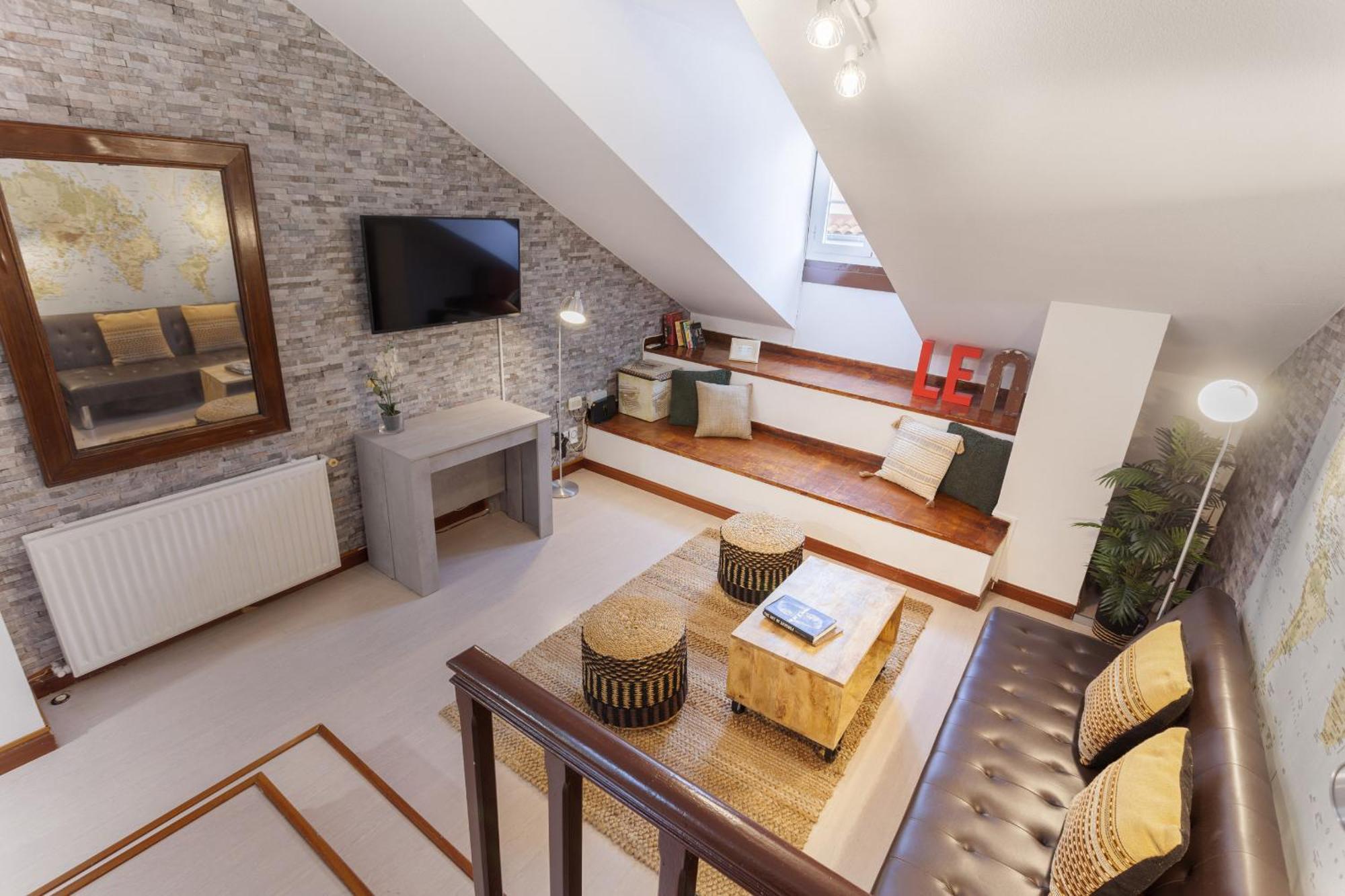 Apartamento Tribeca Duplex En Мадрид Екстериор снимка
